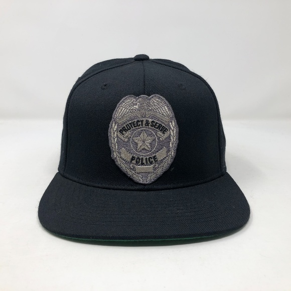 Protect & Serve Police Academy Snapback Hat - Picture 1 of 5